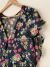 Vestido Flowers Black (L) - GABY SACKS
