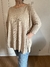 Poncho Beige Cuello Bote (U) en internet