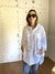 Camisa de lino detalles dorados - comprar online