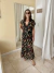 Vestido Flowers Black (L) - comprar online