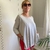 Poncho Piedra Cuello Bote (U) - comprar online