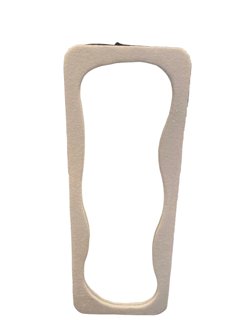 Espejo Nube Rectangular Bouclé Gris - comprar online