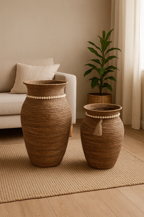 Jarrones Fibra de Dos