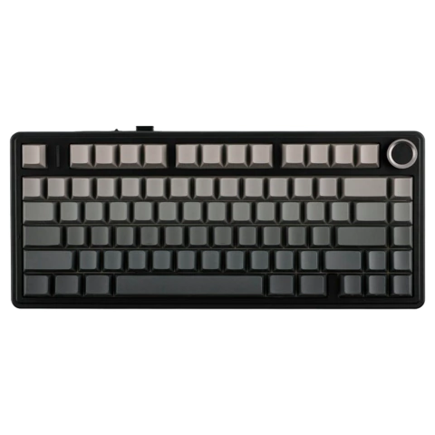 EPOMAKER X AULA F75 KEYBOARD BLACK GREY - REAPER SWITCH - comprar online