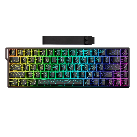 Teclado Irok Mercury 68 Contour Lines - Magnetic Switch - comprar online