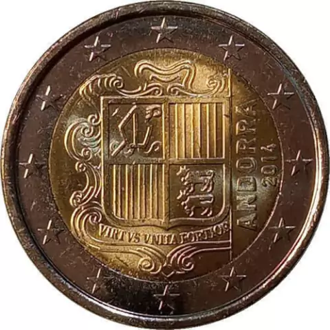 2 euros - Andorra - 2014 - FC