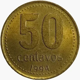 50 centavos de peso - Argentina - 1994 - comprar online