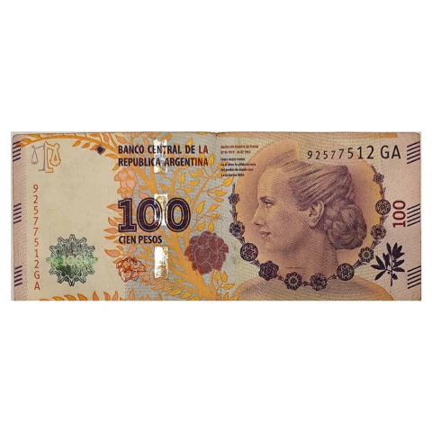 100 Pesos - Argentina - 2012 - comprar online