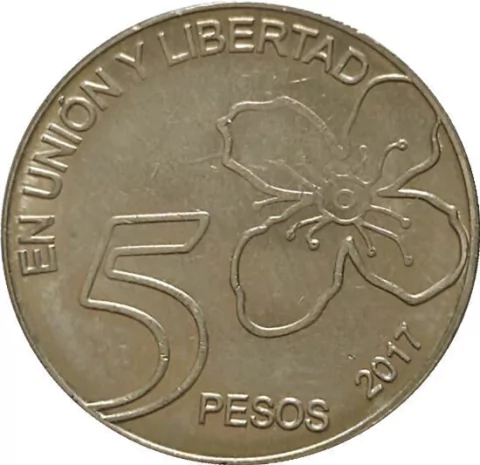 5 pesos - Argentina - 2017 - FC