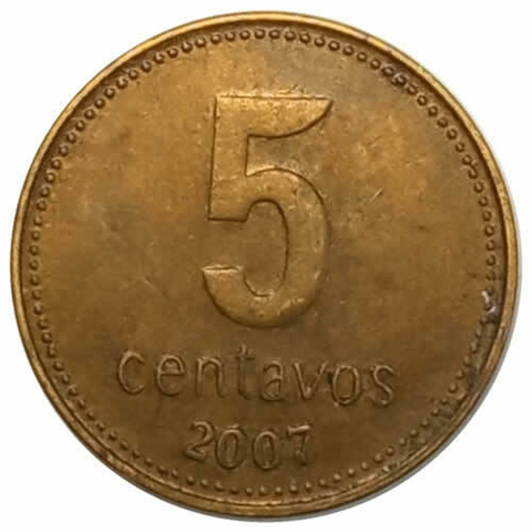 5 centavos - Argentina - 2007