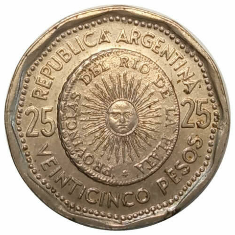 25 pesos - Argentina - 1965