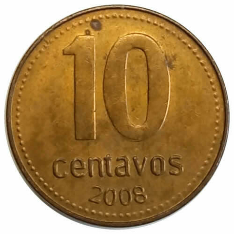 10 centavos - Argentina - 2008