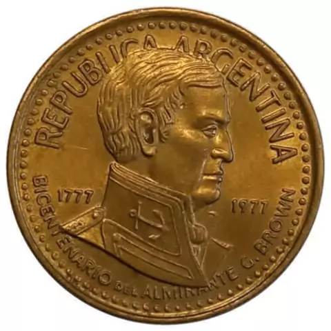 10 pesos - Argentina - 1977 - Comemorativa