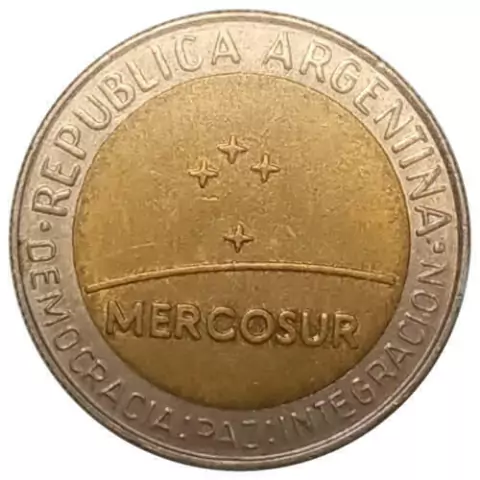 1 peso - argentina - 1998 - Comemorativa