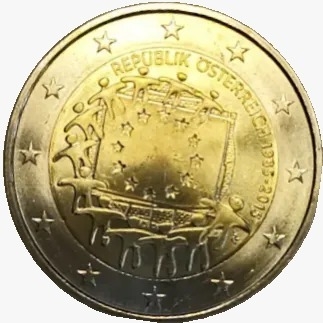 2 Euros FC - Áustria - 2015 - Comemorativa