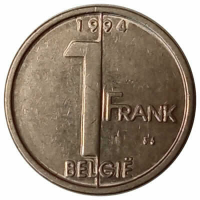 1 franco - Belgica - 1994