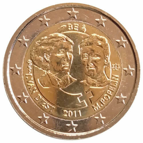 2 euros - belgica - 2011 - fc - Comemorativa