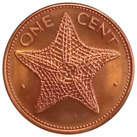 1 cêntimo - bahamas - 1998