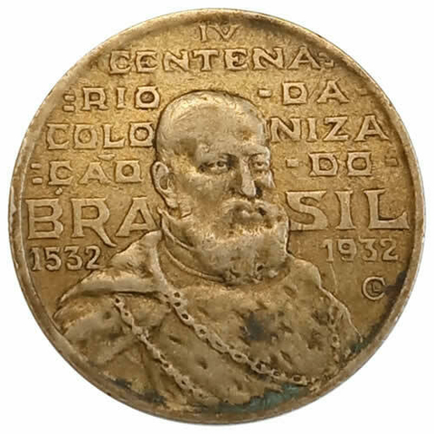 2000 reis - Brasil - 1932 - Comemorativa