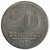 20 centavos de cruzeiro FC - Brasil - 1959 REF: 266