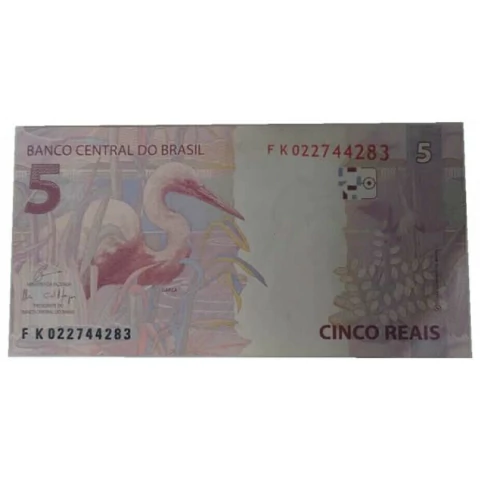 5 reais - Brasil - Série FK - FE - comprar online