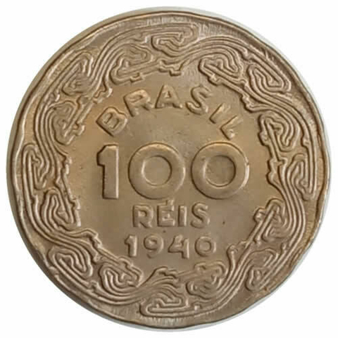 100 reis - Brasil - 1940 SOB - REF: 164