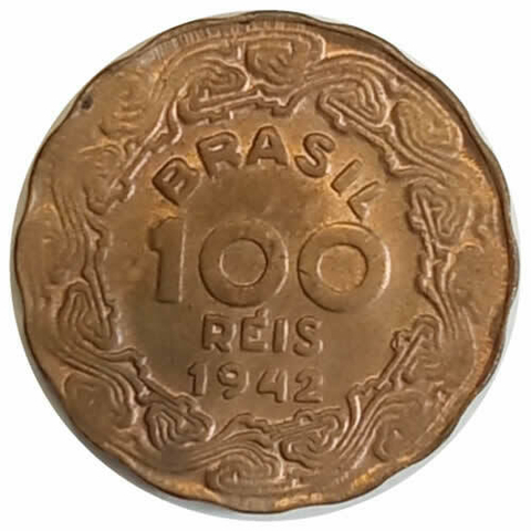 100 reis - Brasil - 1940 SOB - REF: 165