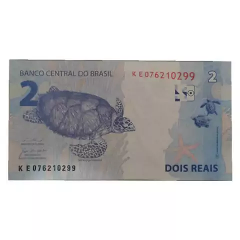 2 reais - Brasil - Série KE - FE - comprar online