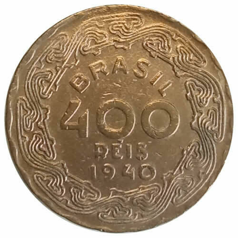 400 reis - Brasil - 1940 FC REF: 173