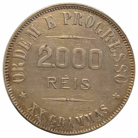 2000 reis - brasil - 1912