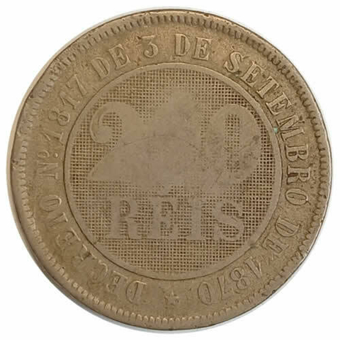 200 reis - brasil - 1888