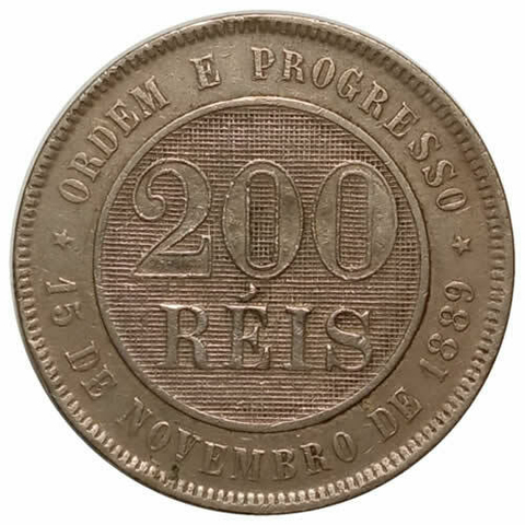 200 reis - brasil - 1898