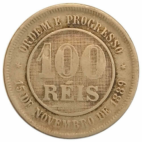 100 reis - brasil - 1899