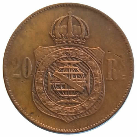 20 reis - Brasil - 1869