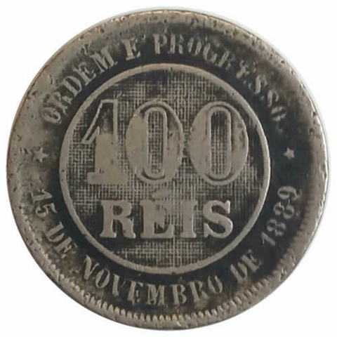 100 reis - Brasil - 1895