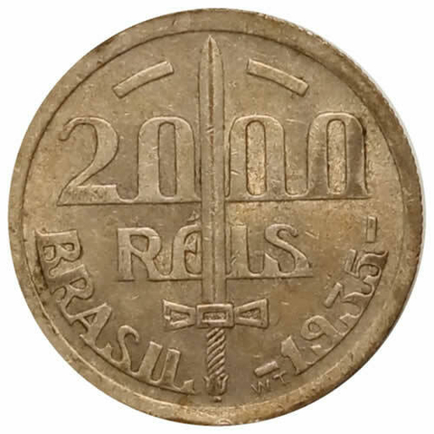 2000 Reis - Brasil - 1932 REF:P720