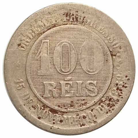 100 Reis - Brasil - 1897 REF:V041