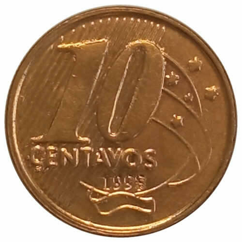 10 Centavos Real - Brasil - 1998