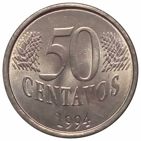 50 Centavos Real - Brasil - 1994