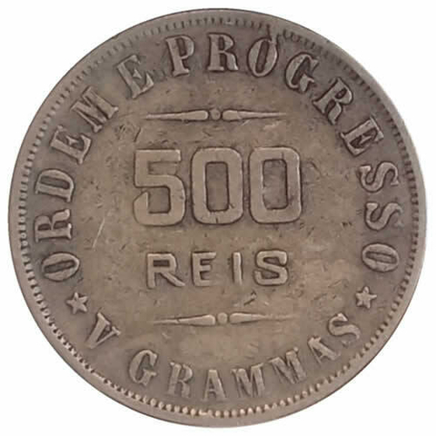 500 Reis - Brasil - 1906 REF:P681