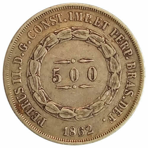 500 Reis - Brasil - 1862