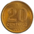 20 centavos de cruzeiro - Brasil - 1955 REF:213 - fc