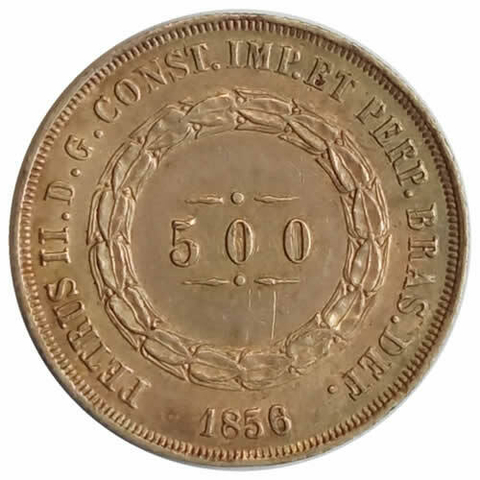 500 reis - Brasil - 1856