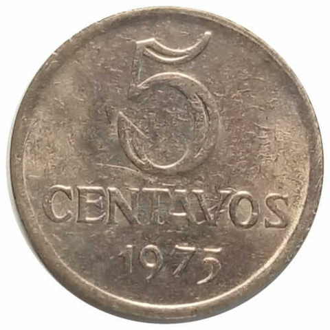 5 centavos - Brasil - 1975 FC