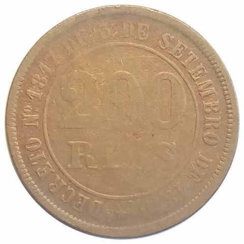 200 Reis - Brasil - 1877