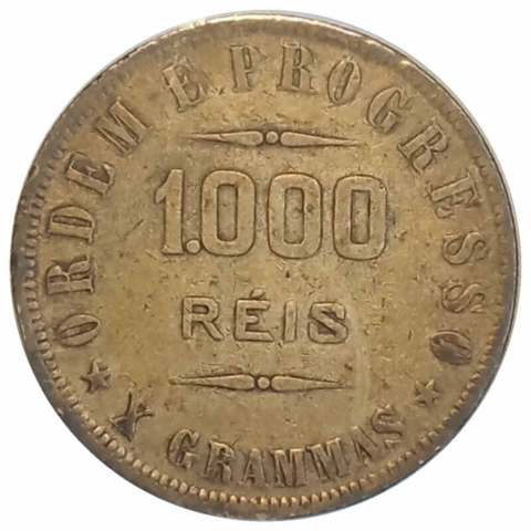 1000 Reis - Brasil - 1909 REF:689