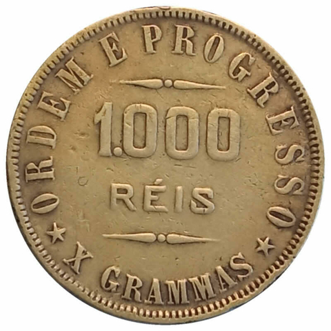 1000 Reis - Brasil - 1911 - comprar online