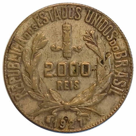 2000 Reis - Brasil - 1927