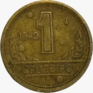 1 cruzeiro - Brasil - 1949- REF:230 - comprar online