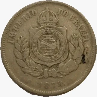 200 Reis - Brasil - 1878 Ref 021